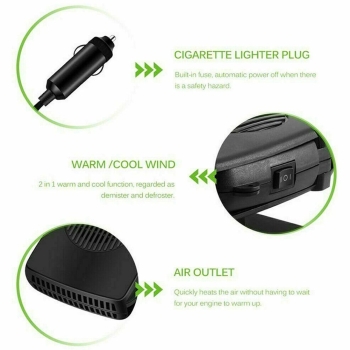 Nagrzewnica dmuchawa samochodowa 12V 150W [22110000613]
